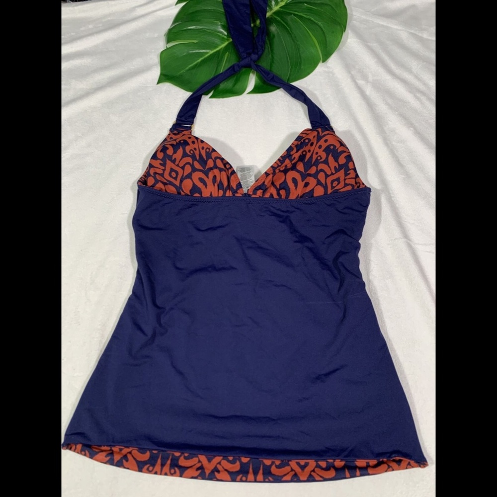 NEW Tommy Bahama Ikat Diamonds Tankini Top XS - Picture 11 of 12